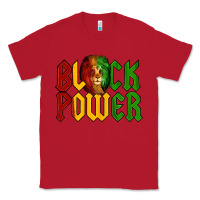 Red Juneteenth Lion King Black Power Classic Tee - LillyAllenDesigns