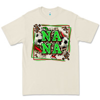 Bone soccer nana with leopard Premium Tee - Zillion Design Studio