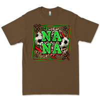 Cacao soccer nana with leopard Premium Tee - Zillion Design Studio