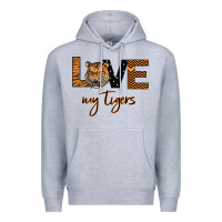 Heather Grey My Tigers Premium Hoodie - Bettercallsaul
