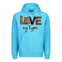 Ocean Blue My Tigers Premium Hoodie - Bettercallsaul