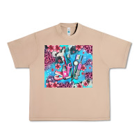 Burro dentist element with flowers Urban Heavy Tee - AdoDesignShop