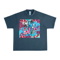 Midnight Navy dentist element with flowers Urban Heavy Tee - AdoDesignShop