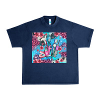 Navy dentist element with flowers Urban Heavy Tee - AdoDesignShop