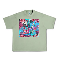 Oil Green dentist element with flowers Urban Heavy Tee - AdoDesignShop