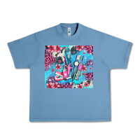 Pebble Blue dentist element with flowers Urban Heavy Tee - AdoDesignShop
