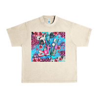 Sandshell dentist element with flowers Urban Heavy Tee - AdoDesignShop