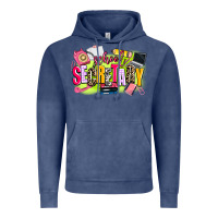 Vintage Denim school secretary Vintage Hoodie - AdoDesignShop