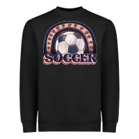 Black soccer rainbow Heavyweight Sweatshirt - JahusDesignShop
