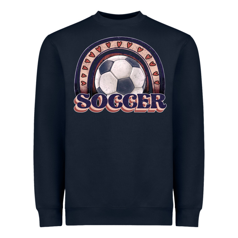 Soccer Rainbow Heavyweight Sweatshirt by JahusDesignShop | Teevron