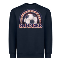 Navy soccer rainbow Heavyweight Sweatshirt - JahusDesignShop