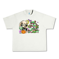Pistachio eat drınk and be scary Urban Heavy Tee - AdoDesignShop