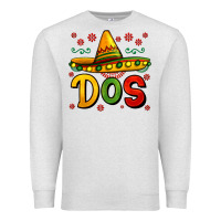 Oatmeal Heather dos my second mexican birthday Premium Sweatshirt - Jasminsmagicworld