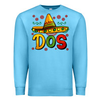 Ocean Blue dos my second mexican birthday Premium Sweatshirt - Jasminsmagicworld
