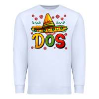 White dos my second mexican birthday Premium Sweatshirt - Jasminsmagicworld