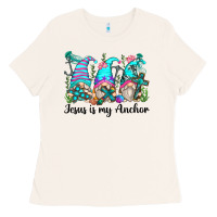 Bone jesus is my anchor gnomes Ladies Tee - Zillion Design Studio