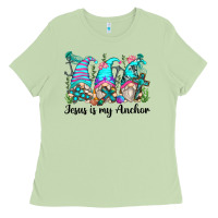 Matcha jesus is my anchor gnomes Ladies Tee - Zillion Design Studio