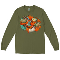 Army Green fall autumn patches Long Sleeve Tee - Jasminsmagicworld