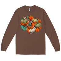 Chestnut fall autumn patches Long Sleeve Tee - Jasminsmagicworld