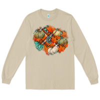 Mushroom fall autumn patches Long Sleeve Tee - Jasminsmagicworld