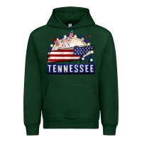 Forest Green tennessee 4th of july Urban Hoodie - CowGirlArtShop