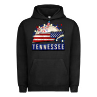 Pigment Black tennessee 4th of july Urban Hoodie - CowGirlArtShop