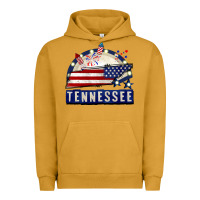 Pigment Peanut Butter tennessee 4th of july Urban Hoodie - CowGirlArtShop