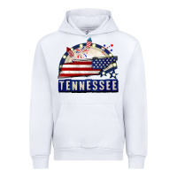 White tennessee 4th of july Urban Hoodie - CowGirlArtShop