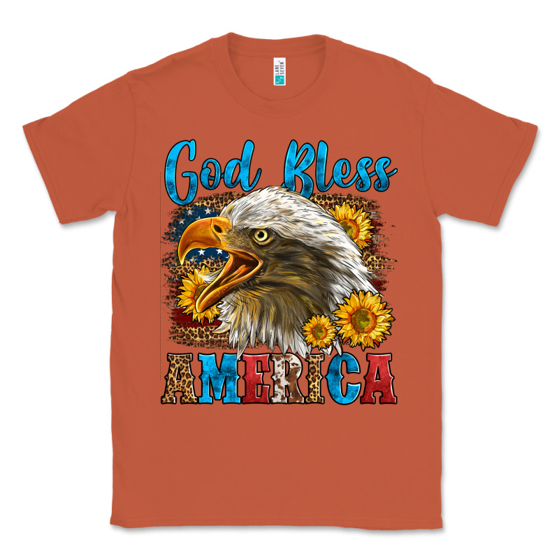 God Bless America Classic Tee by LillyAllenDesigns | Teevron