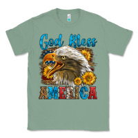 Sage God Bless America Classic Tee - LillyAllenDesigns