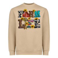Mushroom western farm life Heavyweight Sweatshirt - Artiststas