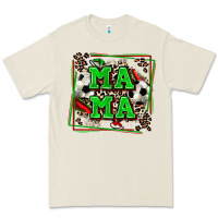 Bone soccer mama with leopard Premium Tee - Zillion Design Studio