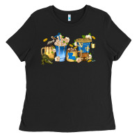 Black louisiana coffee cups Ladies Tee - texasbilliewilder