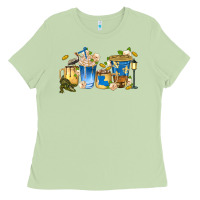 Matcha louisiana coffee cups Ladies Tee - texasbilliewilder