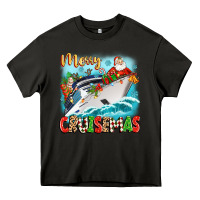 Asphalt merry cruisemas Heavy Core Tee - Zillion Design Studio