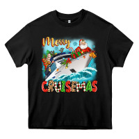 Black merry cruisemas Heavy Core Tee - Zillion Design Studio