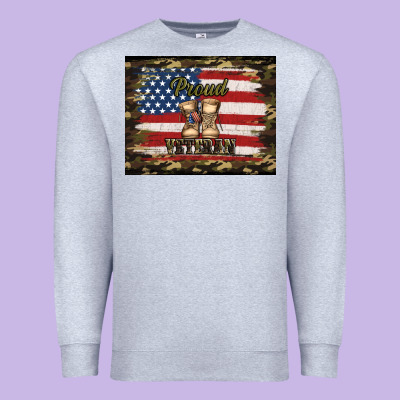 Proud Veteran Veterans Day Premium Sweatshirt Designed By Jasminsmagicworld