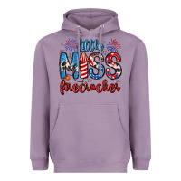Lavender little miss firecracker 4th of july Heavyweight Hoodie - Artiststas