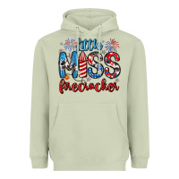 Matcha little miss firecracker 4th of july Heavyweight Hoodie - Artiststas