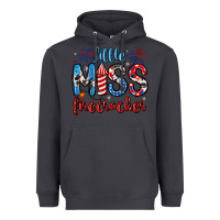 Smoke little miss firecracker 4th of july Heavyweight Hoodie - Artiststas
