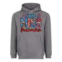 Storm little miss firecracker 4th of july Heavyweight Hoodie - Artiststas