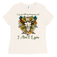 Bone love you till my lungs give out i aint lying Ladies Tee - texasbilliewilder