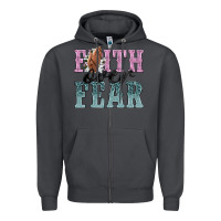 Smoke faith over fear Zipper Hoodie - NancyCooperArtShop