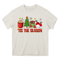 Cream 'tis the season christmas Heavy Core Tee - Zillion Design Studio