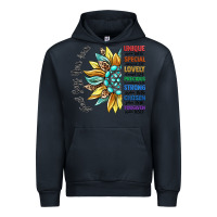 Navy god says you are unique Urban Hoodie - CowGirlArtShop