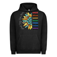 Pigment Black god says you are unique Urban Hoodie - CowGirlArtShop