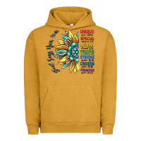 Pigment Peanut Butter god says you are unique Urban Hoodie - CowGirlArtShop