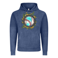 Vintage Denim baseball gemstone sunflower Vintage Hoodie - JahusDesignShop