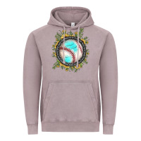 Vintage Zinc baseball gemstone sunflower Vintage Hoodie - JahusDesignShop