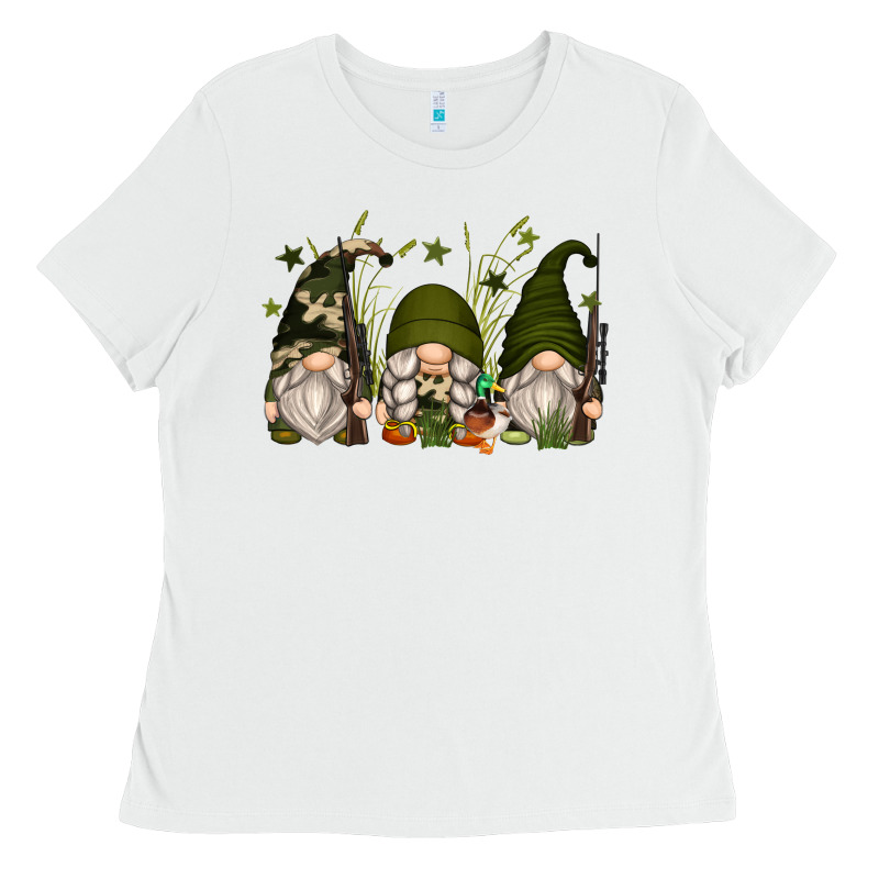 Hunter Gnomes Ladies Tee by Zillion Design Studio | Teevron